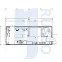 Russo Modular Standard Coffee Shop Floorplan